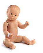 乳児看護人形